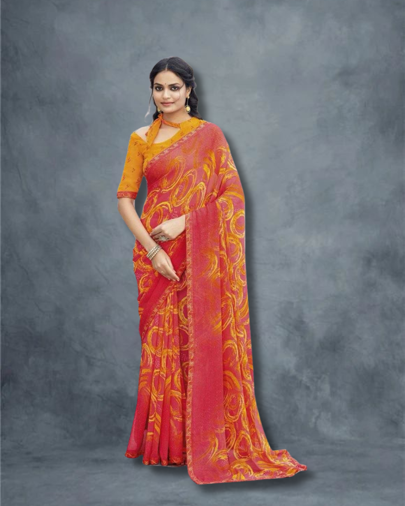 Georgette Saree