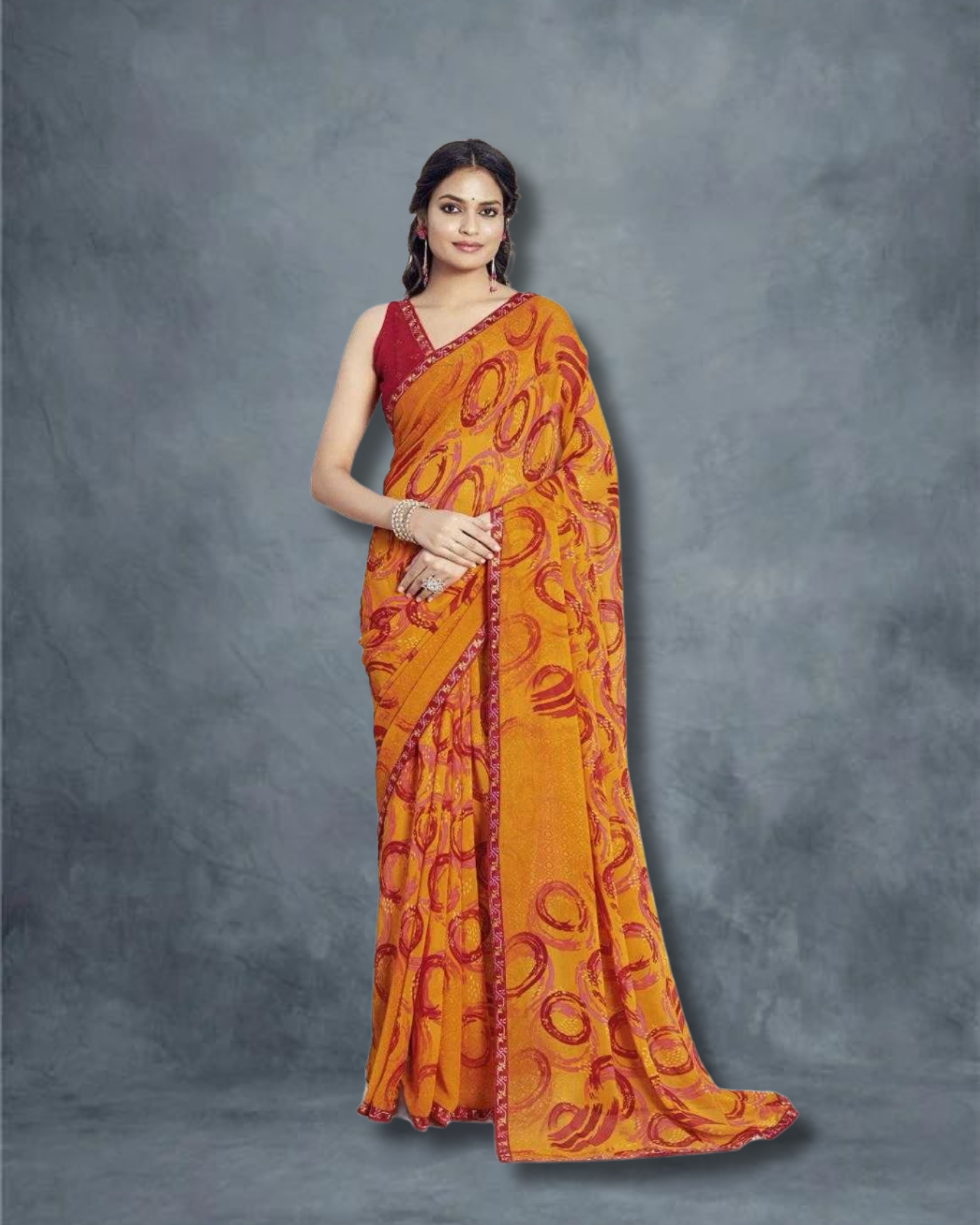 Georgette Saree
