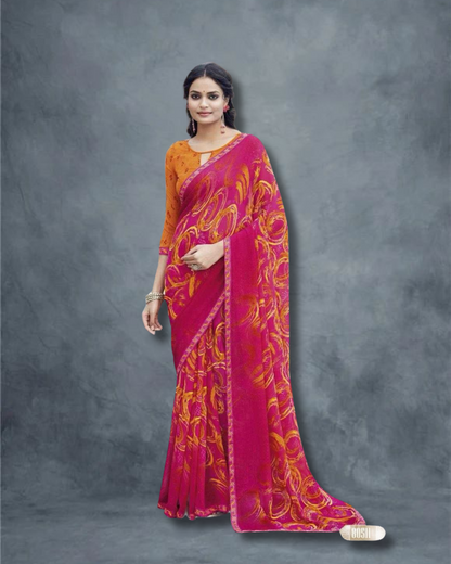 Georgette Saree