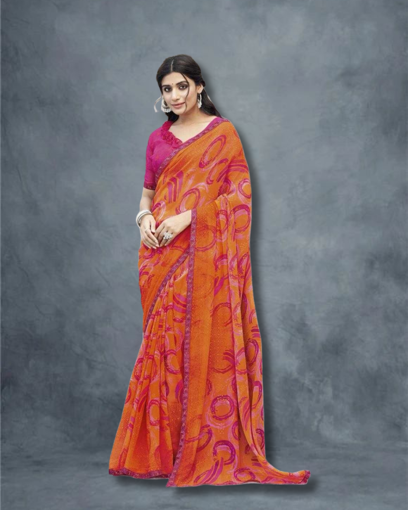 Georgette Saree