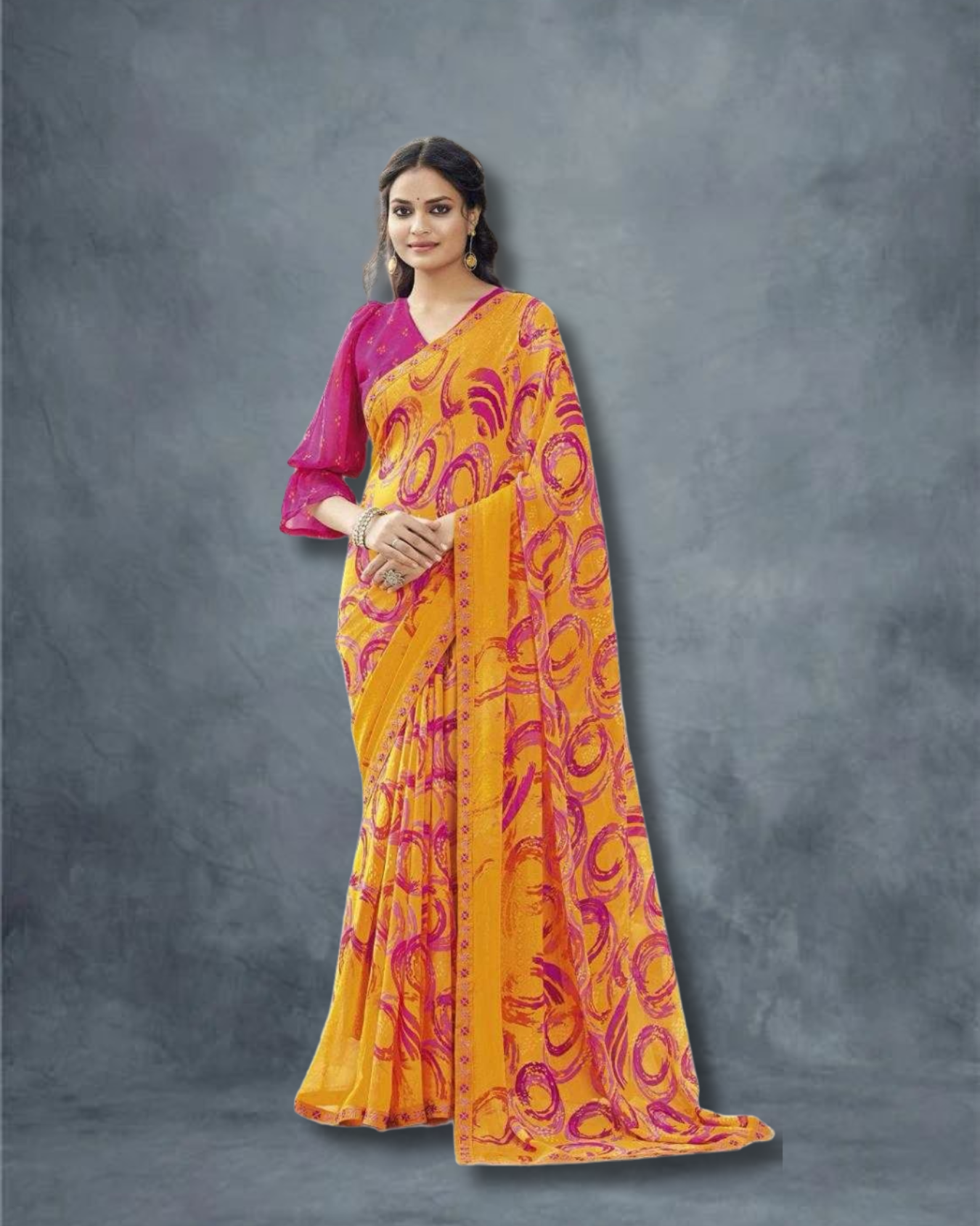 Georgette Saree