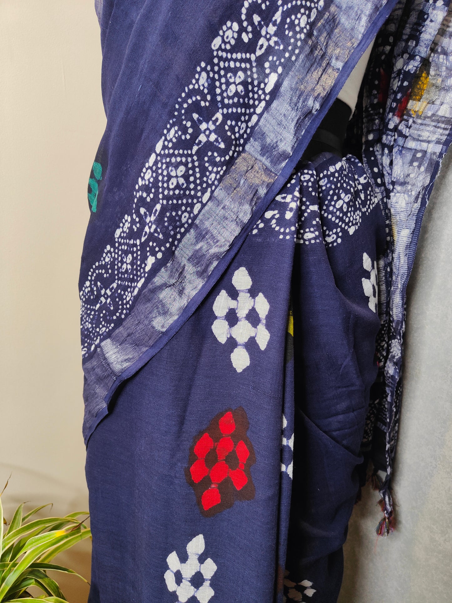 Blue Saree