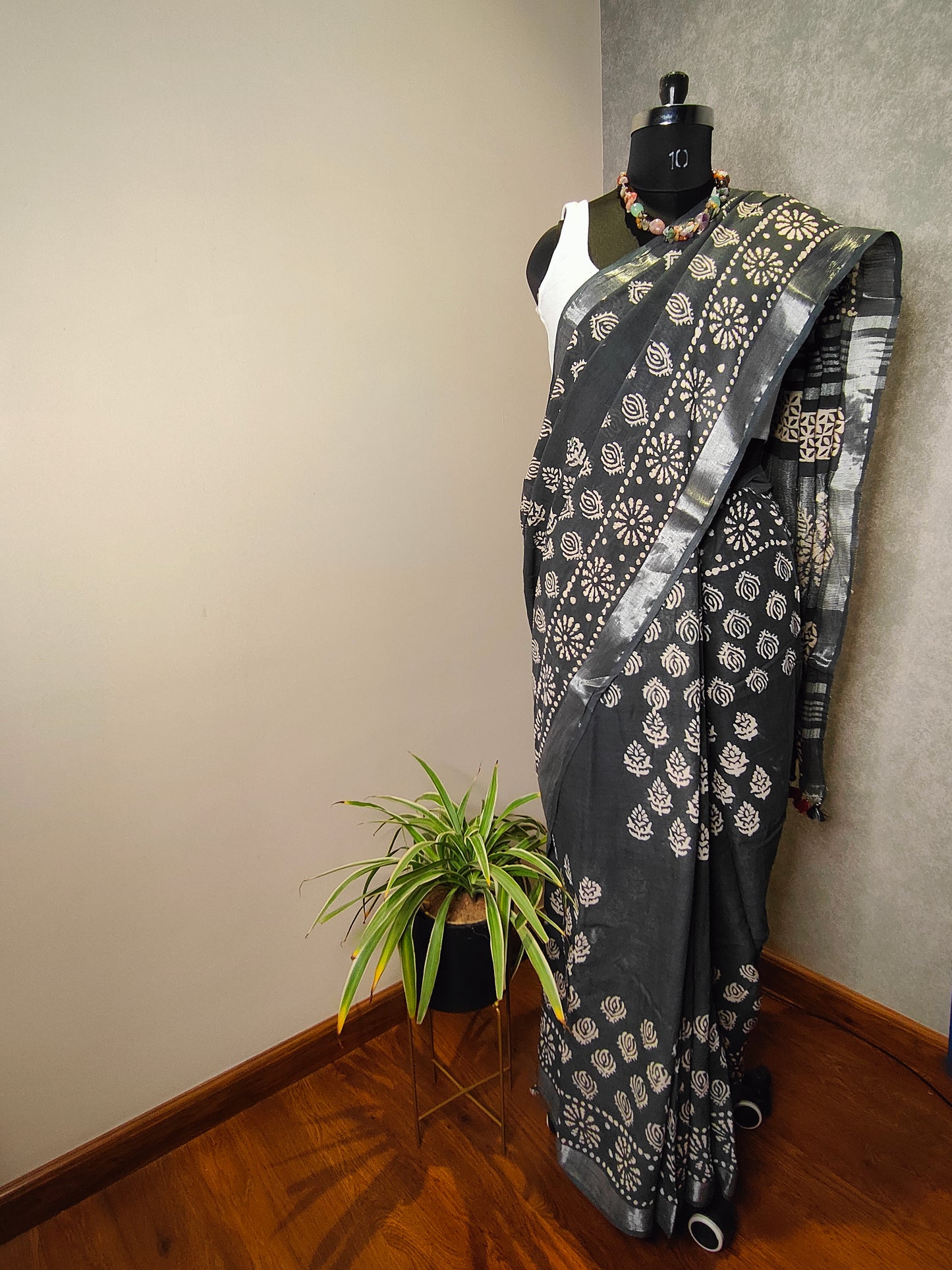 Grey Saree
